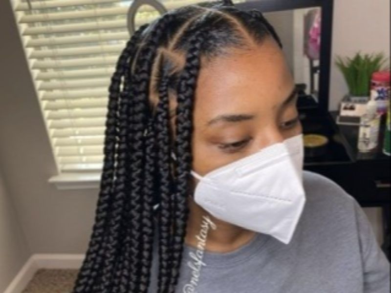 XL Knotless braids
